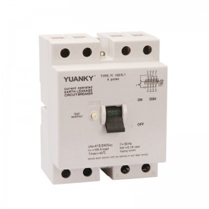 Wholesale 1P+N Hwl Residual Current Circuit Breaker With Overcurrent Protection Rcbo Supplier