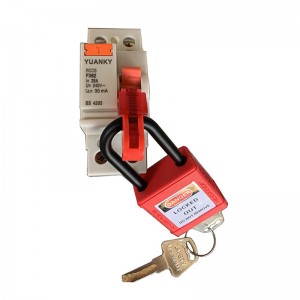 Electrical Supplier Circuit Breaker With Padlock Mcb Mccb Rccb