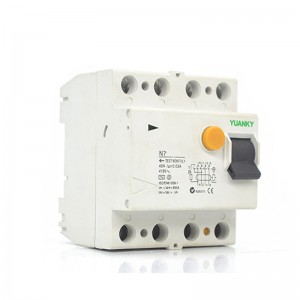 Wholesale YUANKY New Shape High Quality Leakage Protection Residual Current Circuit Breaker