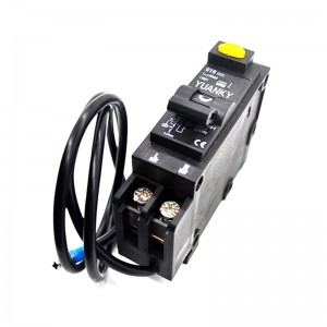 Wholesale 1P+N 6-40a mini Residual Current Breaker Overload RCBO circuit breaker