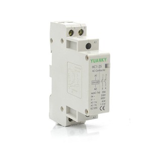 Wholesale 230V 400V HC1 Series Electrical 2 pole 20-60A types AC power contactor