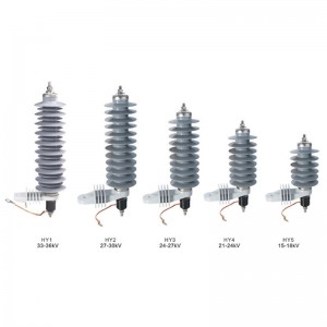 Wholesale 5ka 10ka 42kv 66kv Gapless arrester Polymer type lightning Arrester Gapped arrester