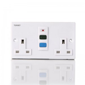Wholesale Single RCD power switch socket for wall sockets and switches