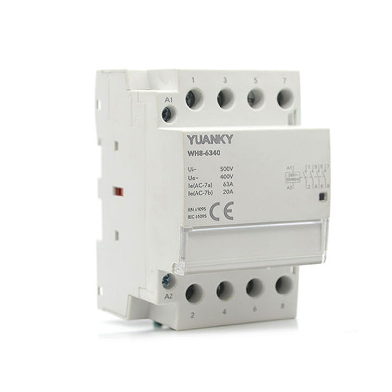 Wholesale WH8 series modular contactor 16A 20A 25A 32A 40A 63A Modularization AC Contactor Featured Image