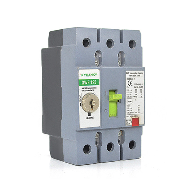 YUANKY 1P 2P 3P 4P Electrical Mccb Gwf 160 Amp 1000 Amp Mould Circuit Breaker Mccb 125a Mccb Featured Image