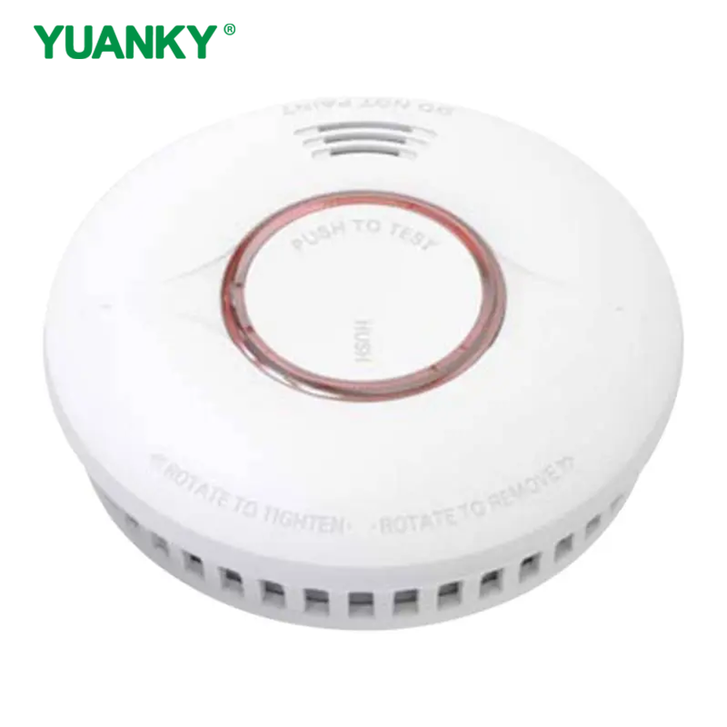 China Smoke alarm OEM non-replaceable 3V lithium battery weekly testing ...